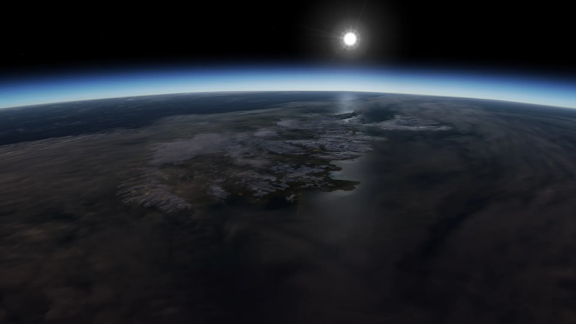 Iceland seen from space (using EarthView imagery)